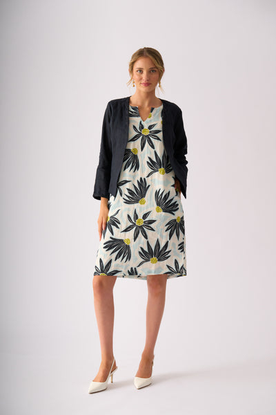 Foil - Braidy Bunch Jacket - True Navy CFO8657