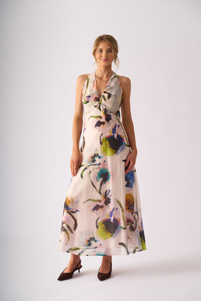 Foil - Halter Ego Dress - Expression CFO8682