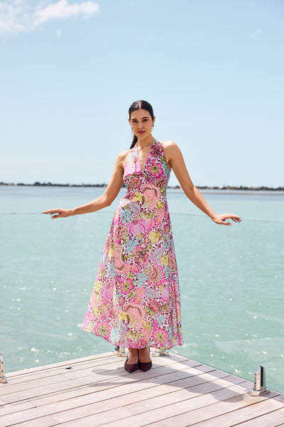Foil - Halter Ego Dress - Bohemia CFO8682