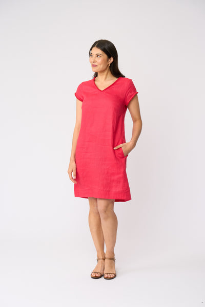 Foil - V Festival Dress - Melon CFO8789