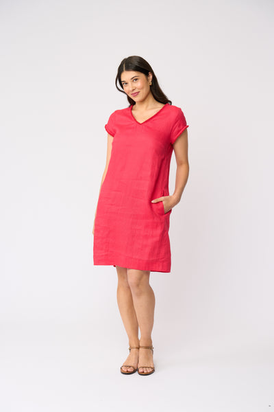 Foil - V Festival Dress - Melon CFO8789