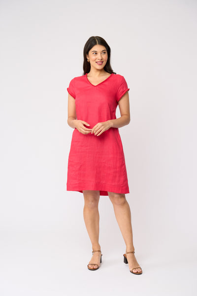 Foil - V Festival Dress - Melon CFO8789