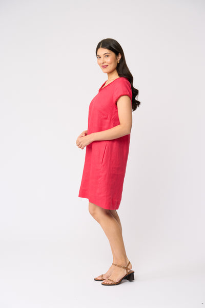 Foil - V Festival Dress - Melon CFO8789