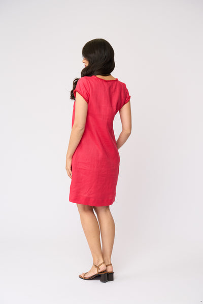 Foil - V Festival Dress - Melon CFO8789