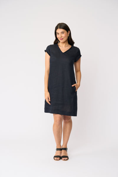 Foil - V Festival Dress - True Navy CFO8789