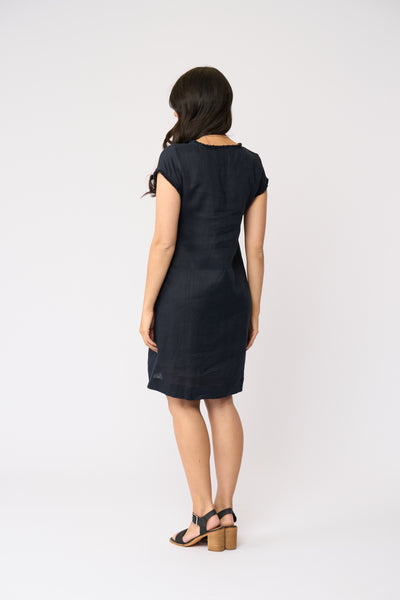 Foil - V Festival Dress - True Navy CFO8789