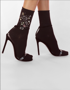 High Heel Jungle - Gemstone Cotton Sock
