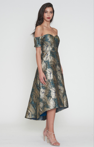 Romance - Milla Hi Lo Dress - Teal