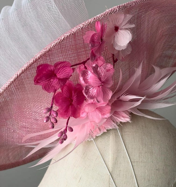Melanie Ferrero - Pink Saucer Vintage Cherry Blossom