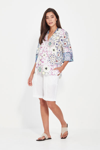 Verge - Illusion Top - White 9963BR