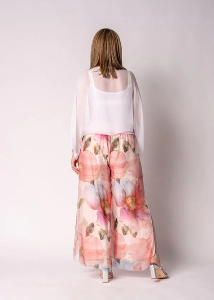 Imagine - Blush Silk Honor Pant with Split 10IM21841