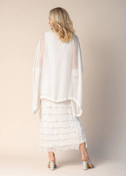 Imagine - Latte Netty Dress Silk Ruffle Layers 10IM38621