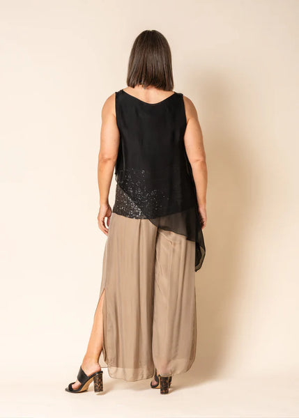 Imagine - Milk Chocolate Silk Gia Pant with Split 10IM2184