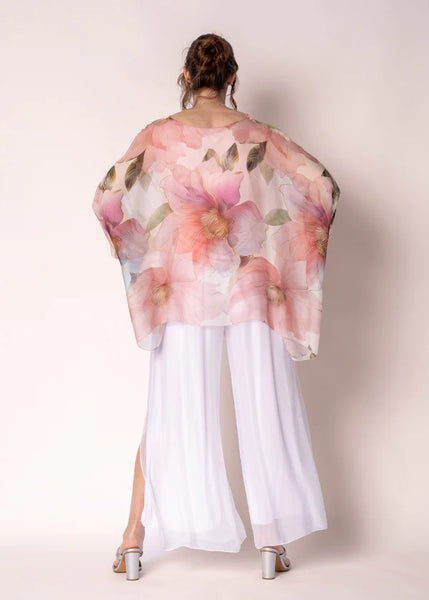Imagine - Pink Blush Olivine Silk Top 10IM16881