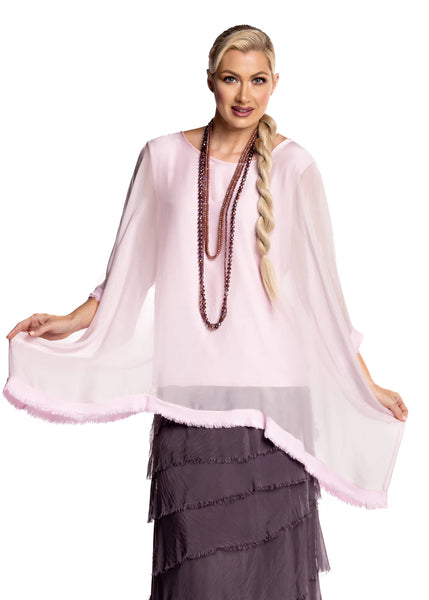 Imagine - Tutu Pink Emiliana Silk Top 10IM3028