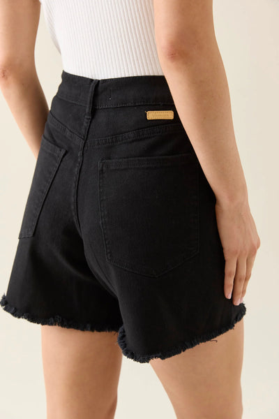 Isle of Mine - Duke Denim Shorts - Black PRESALE DUE MID AUG