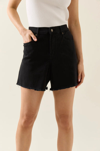 Isle of Mine - Duke Denim Shorts - Black PRESALE DUE MID AUG
