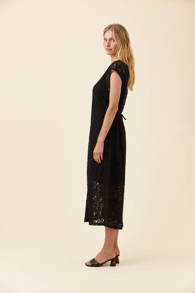Isle of Mine - Ethel Lace Dress - Black