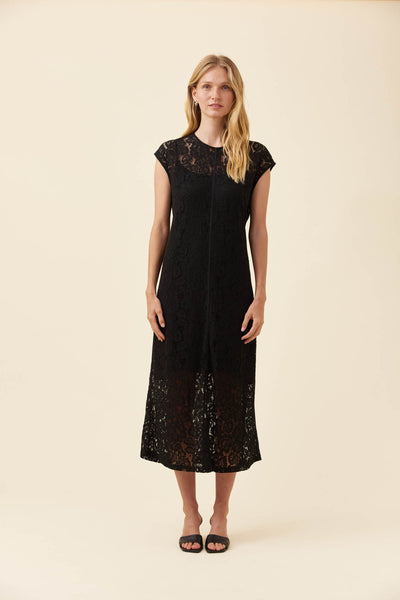 Isle of Mine - Ethel Lace Dress - Black