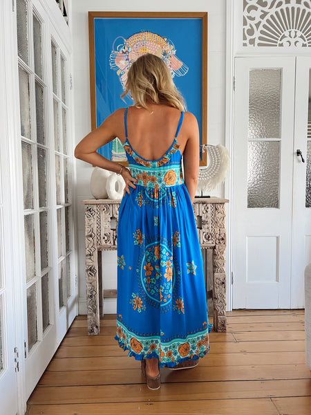 Jaase - Riviera Print Bibi Maxi Dress