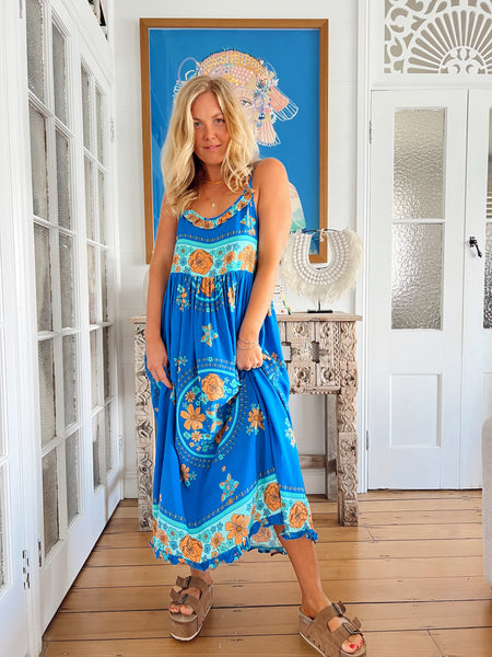 Jaase - Riviera Print Bibi Maxi Dress