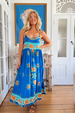 Jaase - Riviera Print Bibi Maxi Dress