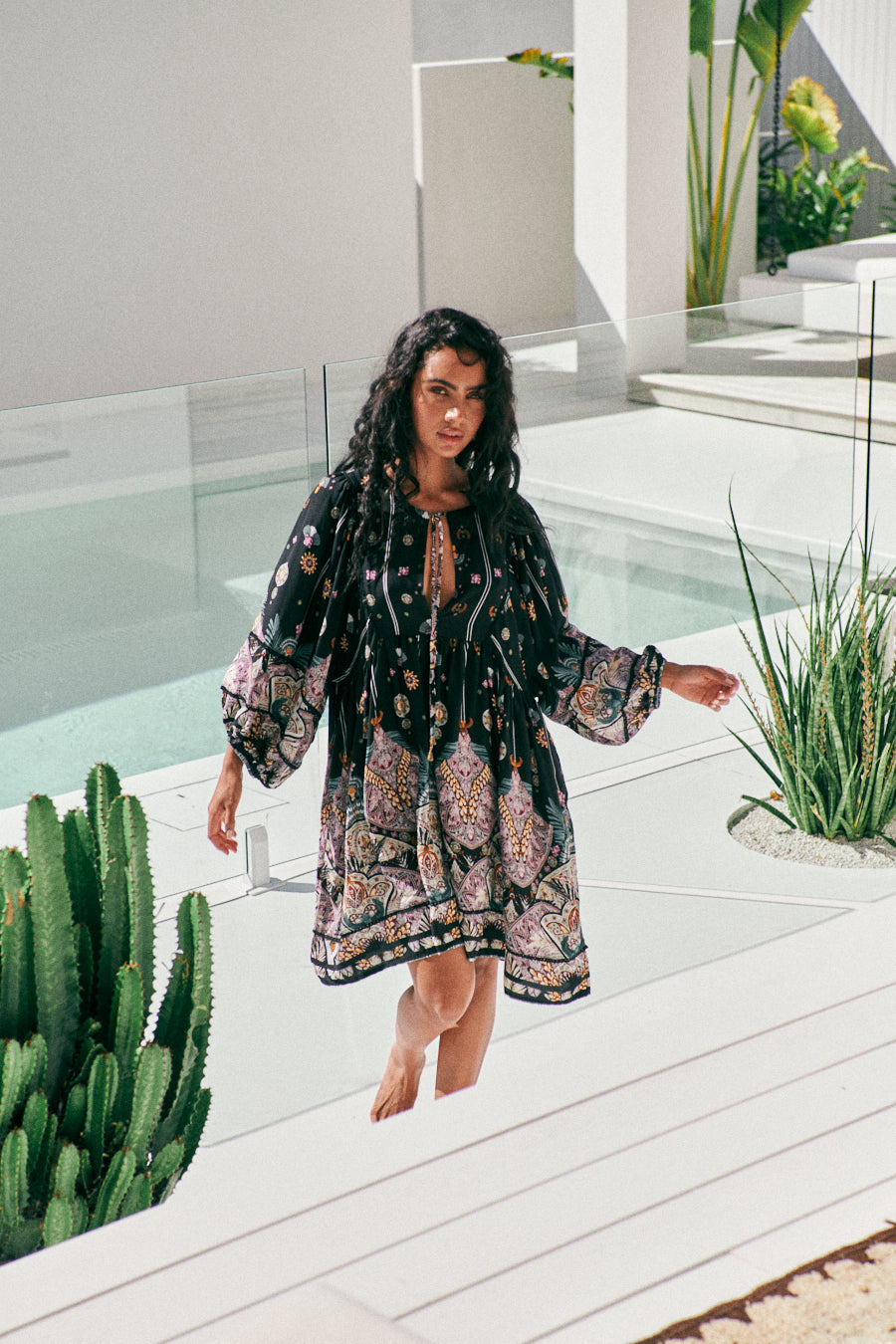 Jaase - Super Nova Print Adela Mini Dress