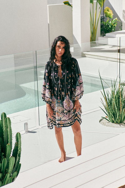Jaase - Super Nova Print Adela Mini Dress