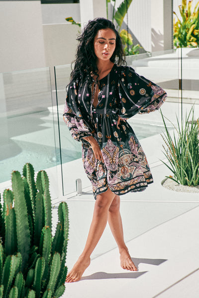 Jaase - Super Nova Print Adela Mini Dress