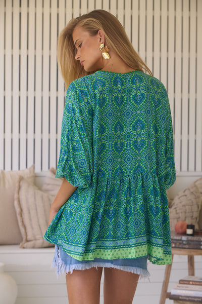 Jaase - Tranquility Print Chloe Top