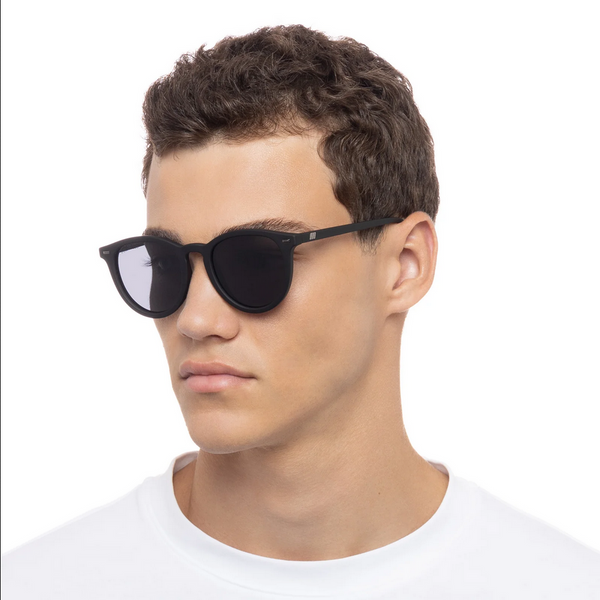 Le Specs Sunglasses - Fire Starter - Black Rubber Polarized 1902042