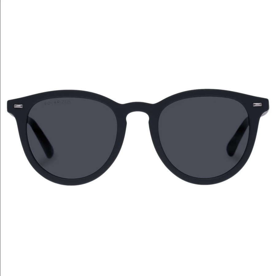 Le Specs Sunglasses - Fire Starter - Black Rubber Polarized 1902042