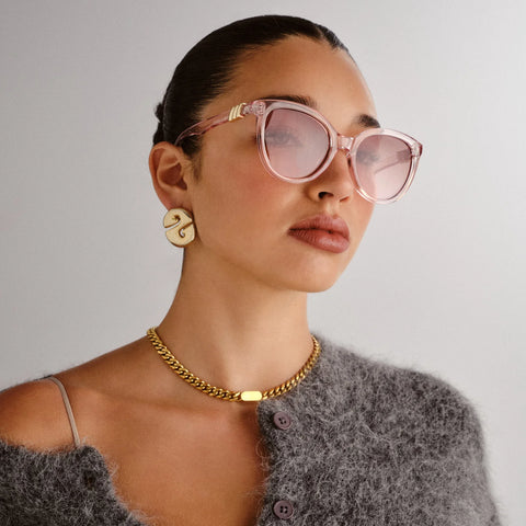 Le Specs Sunglasses - The Muse - Blush 2552219