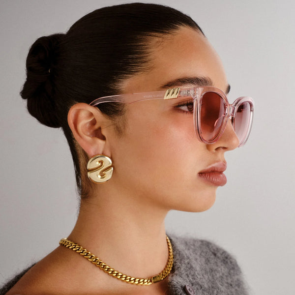 Le Specs Sunglasses - The Muse - Blush 2552219