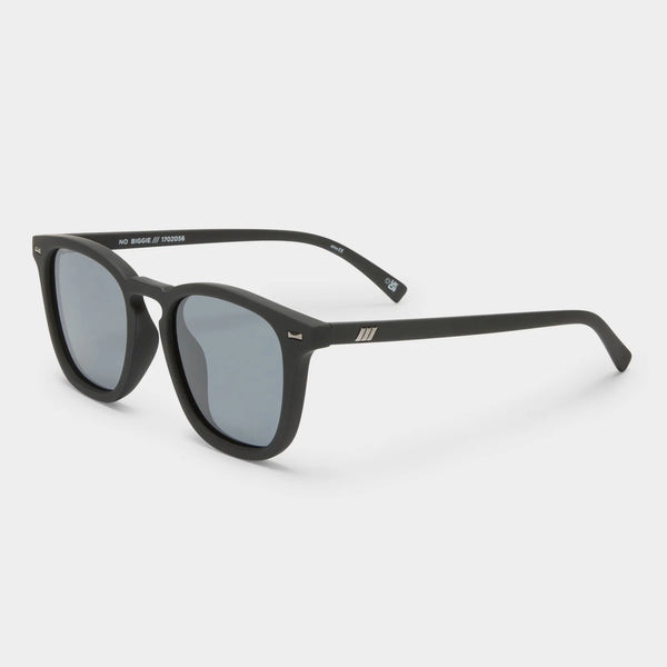 Le Specs Sunglasses - No Biggie - Black Rubber