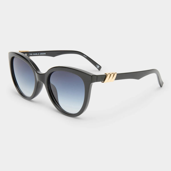 Le Specs Sunglasses - The Muse - Black