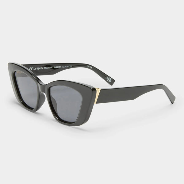 Le Specs Sunglasses - Tranquil Turmoil - Black