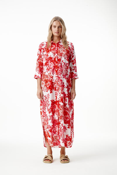 Oneseason - Long Daisy - Cotton - Rose Blanc White