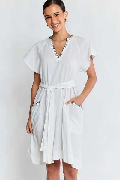 Lula Life - Remi Dress - White
