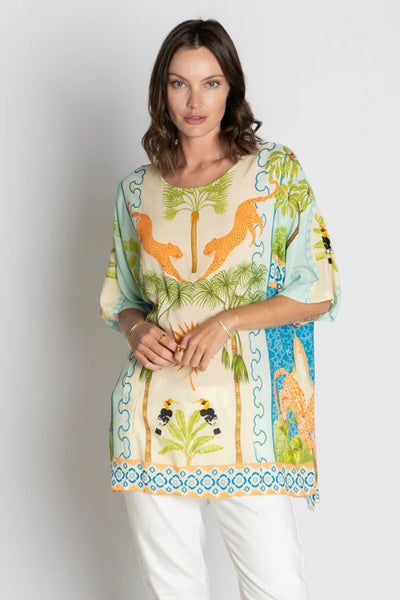 Lula Soul - Kahala Top Wide T - Mist FINAL SALE