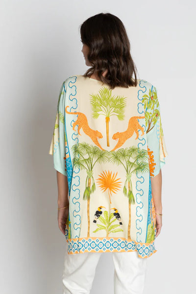 Lula Soul - Kahala Top Wide T - Mist FINAL SALE