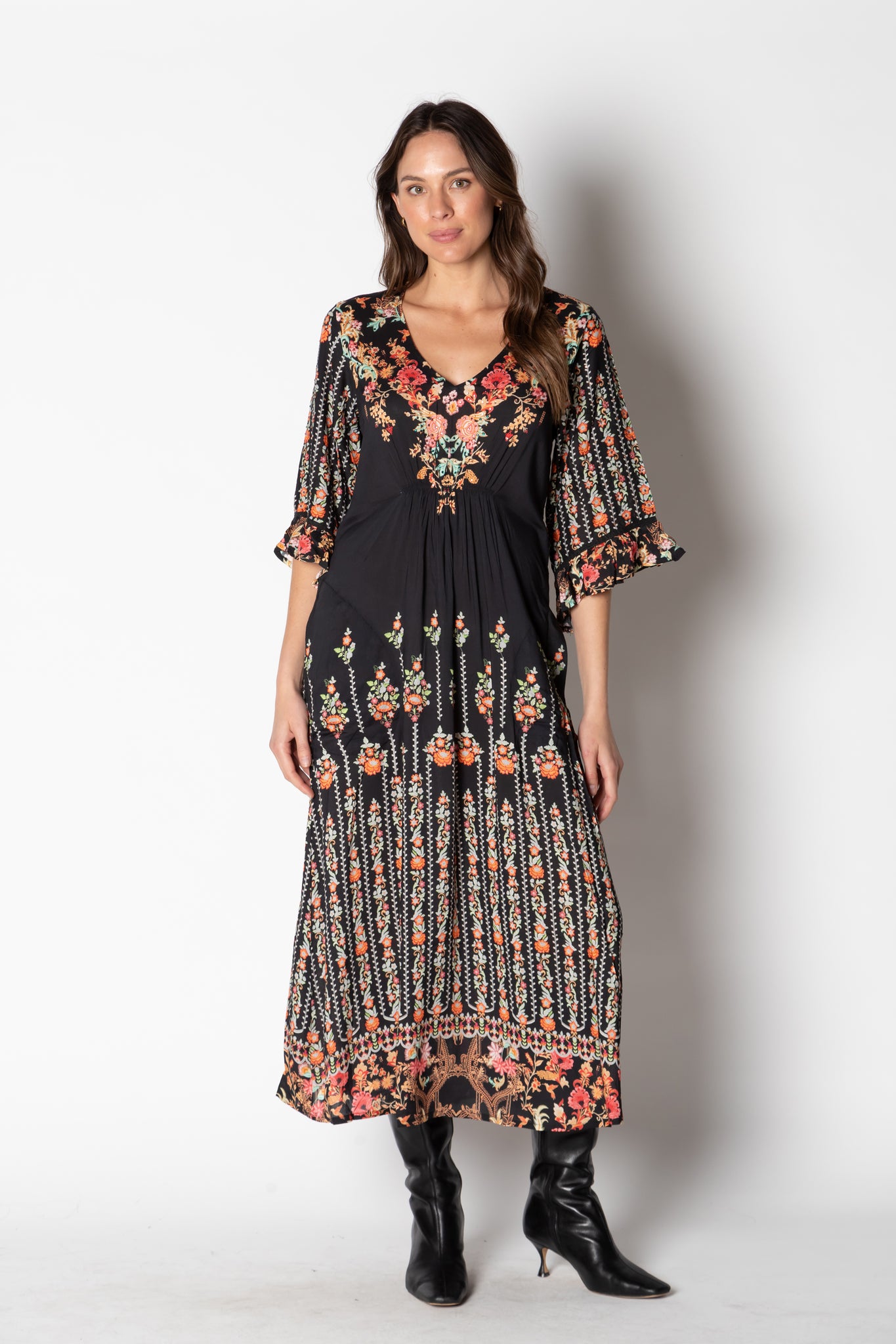 Lula Soul - Melilla Midi Dress - Black