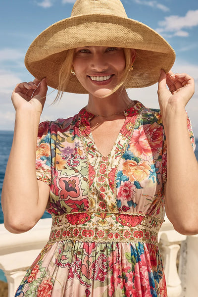 Lula Soul - Jardine Midi Dress - Print
