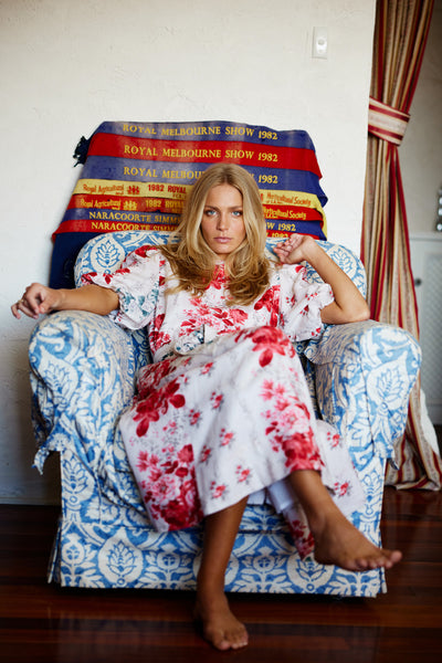 Binny - MAGIC MILLIONS - Linen Viscose Midi Dress