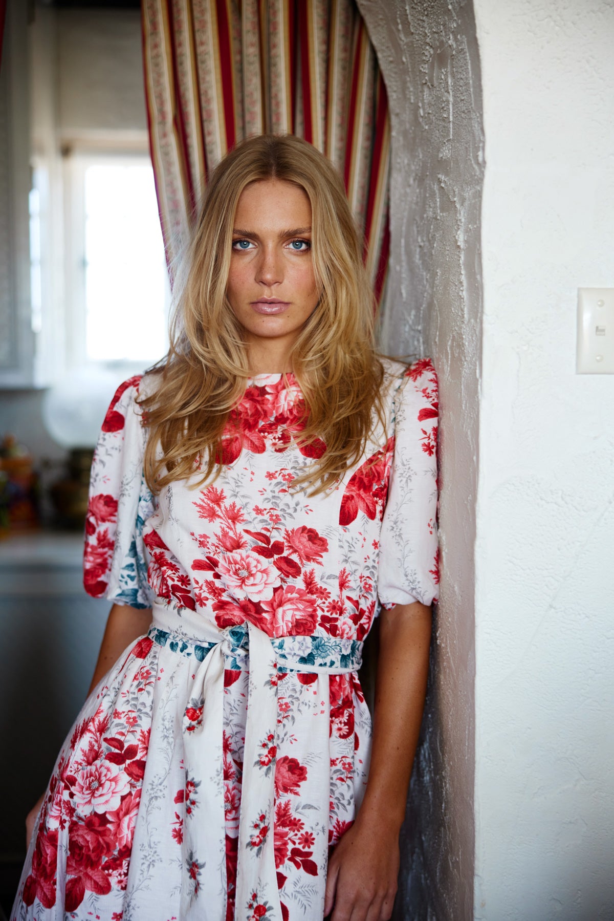 Binny - MAGIC MILLIONS - Linen Viscose Midi Dress