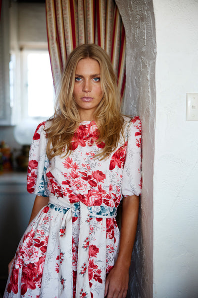 Binny - MAGIC MILLIONS - Linen Viscose Midi Dress