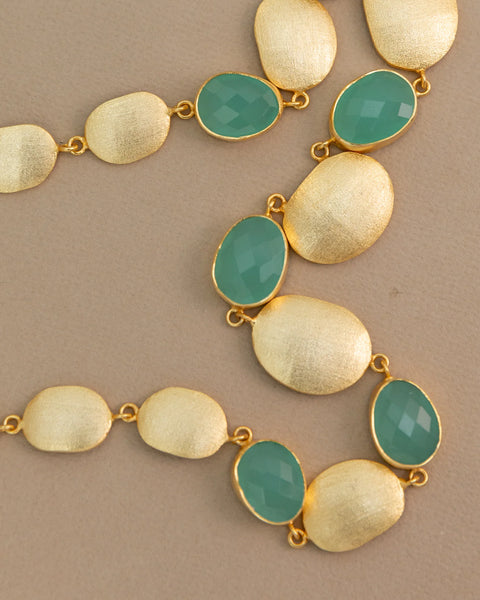 Meshca - Dako Necklace - Aqua