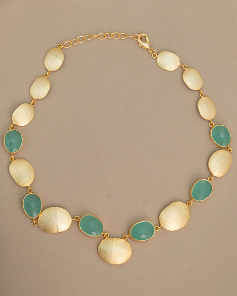 Meshca - Dako Necklace - Aqua