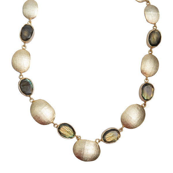 Meshca - Dako Necklace - Labradite