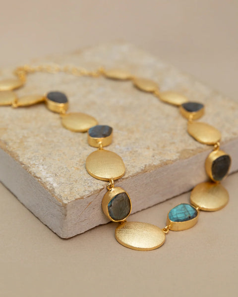 Meshca - Dako Necklace - Labradite